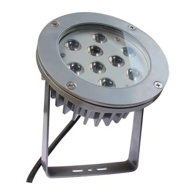 IP67 9W rgb dmx waterproof exterior spotlight